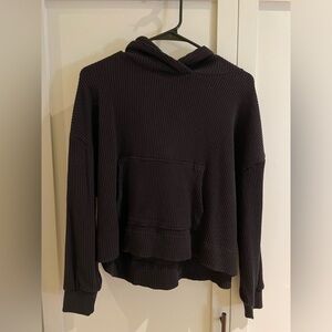 Black Waffle Hoody from Gap Size:MP